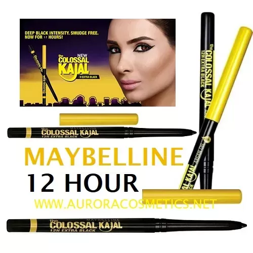 Maybelline Eyeliner The Colossal Kajal 12H Extra Black X 12