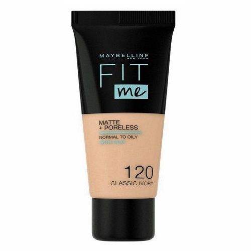 Maybelline Fit Me Matte + Poreless Foundation 120 Classic Ivory x 6