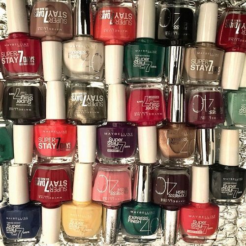 Maybelline Superstay & 40Sec NaiL Polish x 30