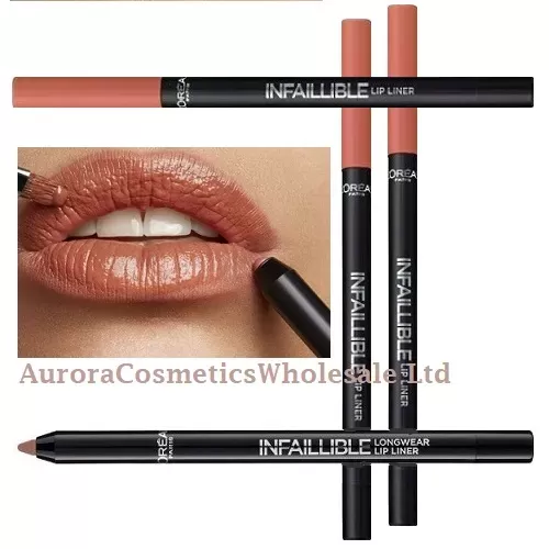 L'Oreal Infallible Lip Liner Pencil 101 Gone With The Nude x 12
