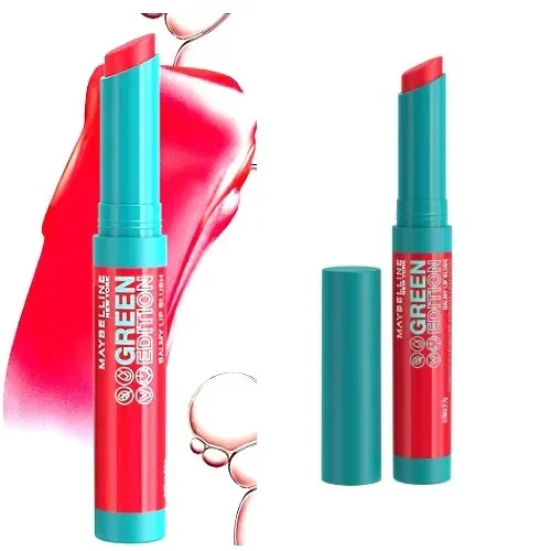 12x Maybelline Green Edition Balmy Blush Lipstick 004 Flare