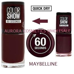 Maybelline Nail Polish 45 Cherry on the Cake x 6